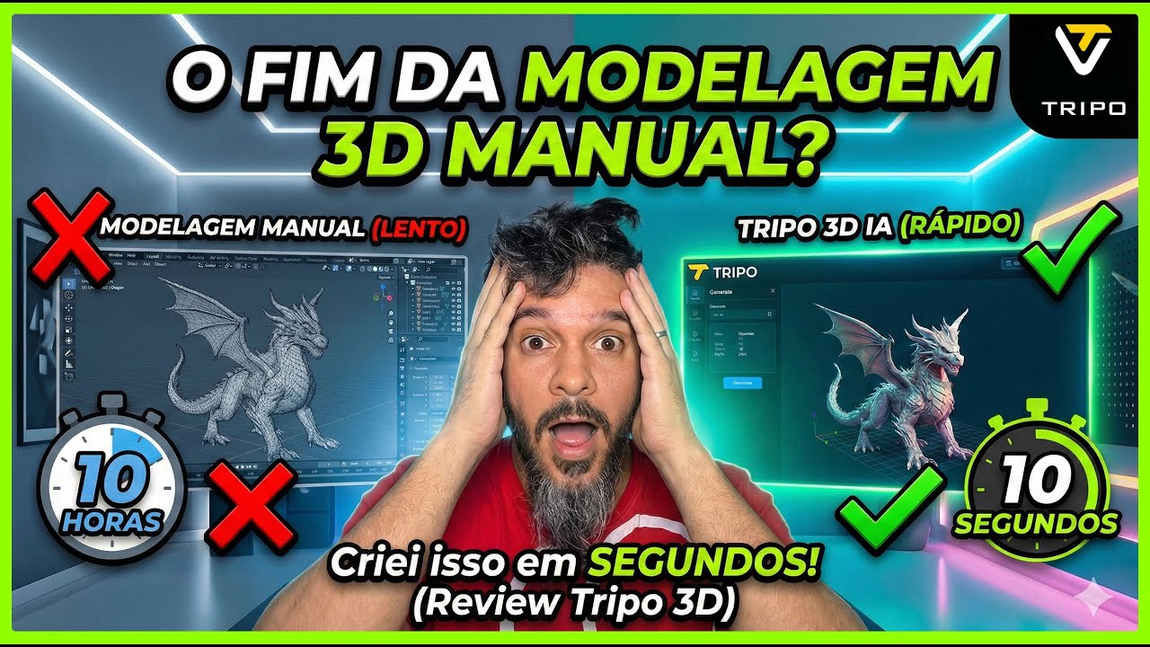 This Was Definitely Not Modeled by a Human! (TRIPO3D Review)