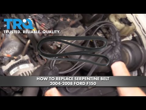 How to Replace Serpentine Belt 2004-08 Ford F-150