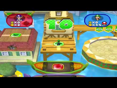 mario party 7 ~ part 1 | solo mode (1/3) (luigi)
