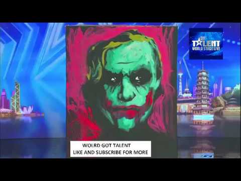PAINTING JOKER IN JUST A MINUTE, WHAT AN INSANE SPEED