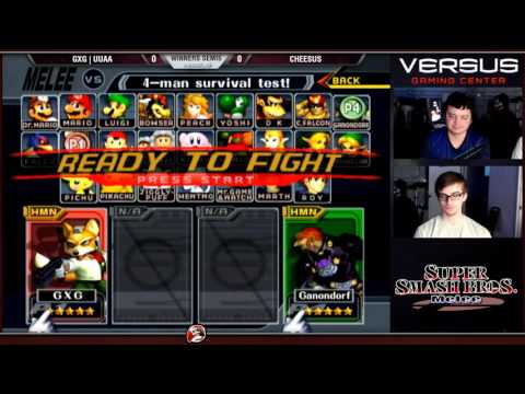 Versus Melee Weekly 1/31/16 - Winners Semis - GXG|uuaa (Fox) vs Linguini (Ganondorf)