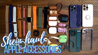 Apple Accessories Haul from Shein (For Iphone 14 Pro Max, Apple Watch Series 8 and Airpods 3rd Gen.)