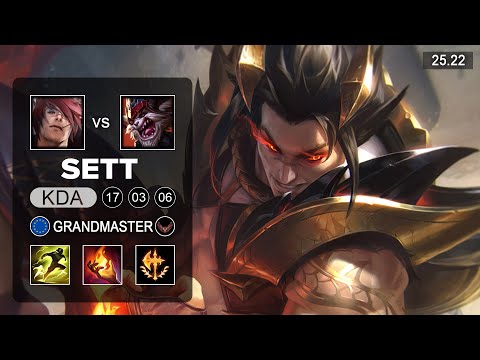 Sett vs Kled Top - EUW Grandmaster - Patch 25.22 Season 15