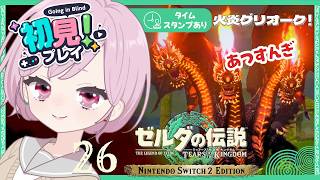 初めての火炎グリオークさん戦🔥忘れ去られた神殿＆北ローメイ城跡＆ラムダの財宝探しに逝きたい九州の蛮族｜シリーズ完全初見【ゼルダの伝説 ティアーズ オブ ザ キングダム｜ティアキン｜TotK】#26
