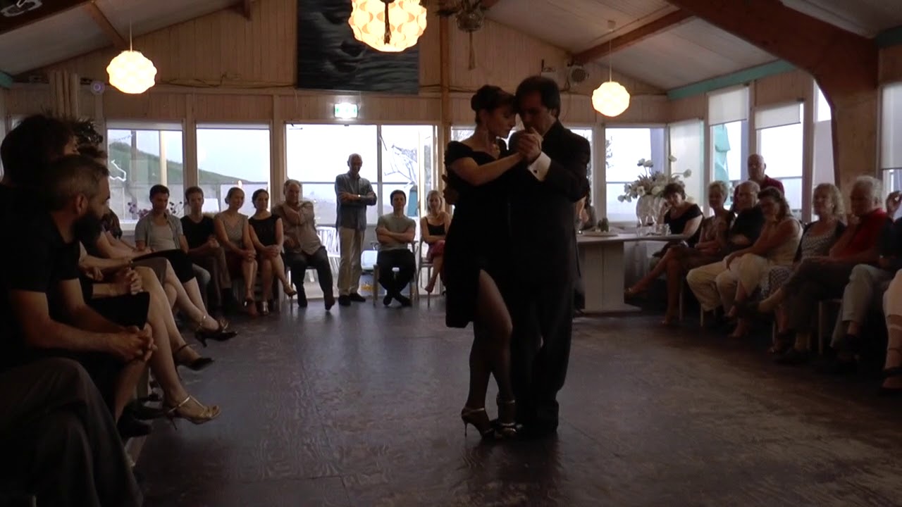 Fernanda Japas & Alberto Sendra in Milonga La Cantina (1) "Buscandote"