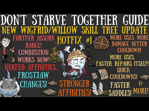 [BETA] NEW BIG Wigfrid & Willow Skill Tree Update Hotfix #1 - Don't Starve Together Guide