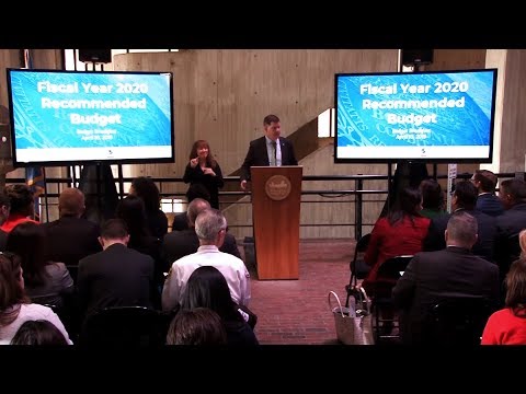 Mayor Walsh Unveils Budget Plans