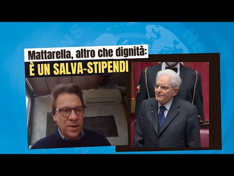 Zuppa di Porro 4 feb 2022 - Mattarella, altro che dignità: è un salva-stipendi