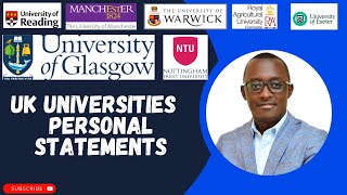 How to Write a Personal Statement for a UK University Master