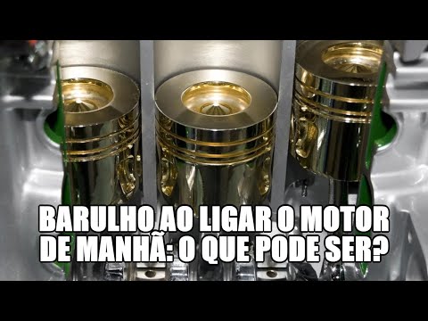 Noise when starting the engine in the morning: what could it be?