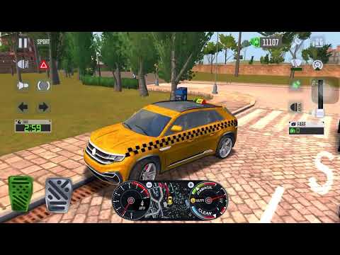 DRIVING OFF ROAD 4X4 SUV Car Taxi Simulator 2020 - City Car Driving - Android IOS Gameplay