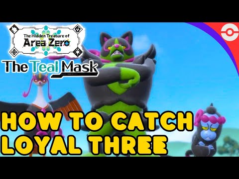 How to Catch Monkidori, Okidogi and Fezandipiti for Pokemon Scarlet Violet the Teal Mask!
