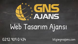 İşletmenize Özel Web Tasarım Hizmeti Sunuyoruz - GNS Ajans : Web Tasarım Ajansı