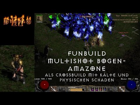 Diablo 2 - Charakter Guide - Multishot Bogen Amazone - Crossbuild mit der Windmacht