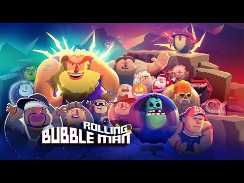 Bubble Man: Rolling Video