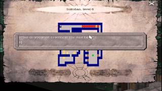 Let's Play SLASHEM, #4 Sokoban Solution