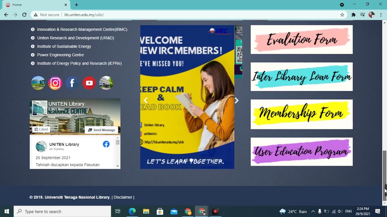 How to Login to Library Online Public Access Catalogue (OPAC)
