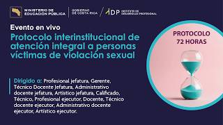 Protocolo interinstitucional de atención integral a personas víctimas de violencia sexual.
