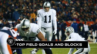 Raiders’ All-Time Memorable Field Goals and Blocked Kicks | Raiders | NFL