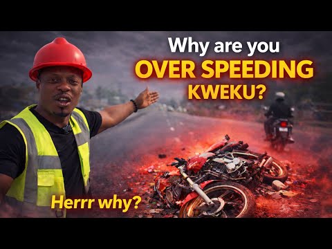 DANGER - DOME KITASE ROAD: There is too much over speeding happening on the road construction