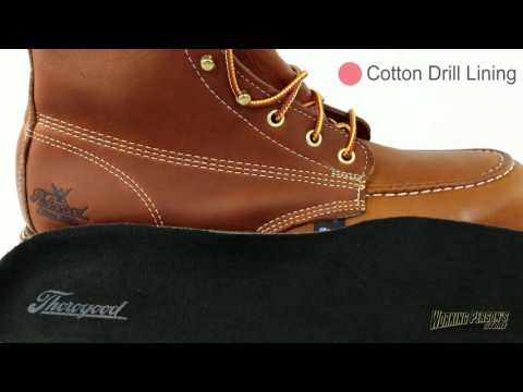 Thorogood Boots: Men's Steel Toe Vibram Sole Work Boots 804-4200