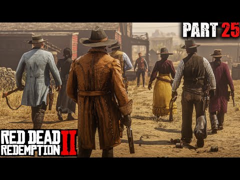 The Pinkertons - Red Dead Redemption 2 - Part 25 - 4K