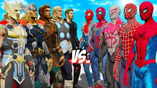 TEAM SPIDER-MAN VS TEAM THOR - EPIC SUPERHEROES WAR