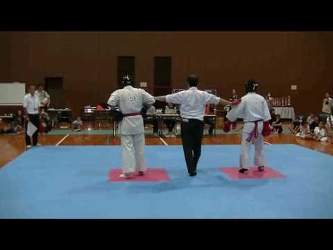 全九州格闘技連盟　組手SAMPLE一般試合