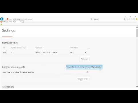 Deploying the Adaptec MAAS Commissioning Scripts