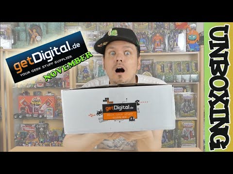GET DIGITAL  November Box   Unboxing  feat Adventsrätsel by Getdigital