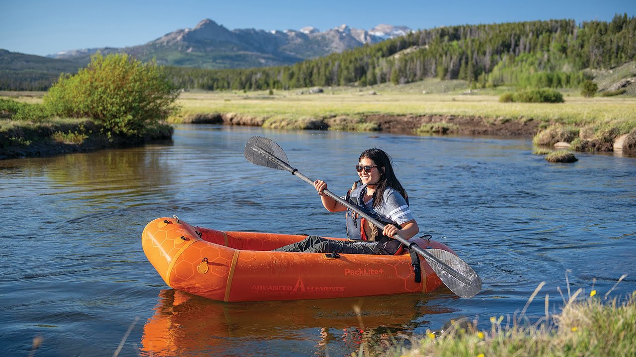 Advanced Elements Kajak PackLite+ Packraft Sunset Orange