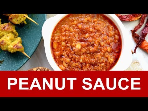 Peanut sauce - How to prepare from scratch with 3 simple steps