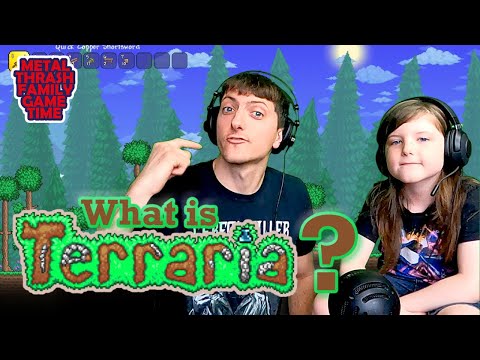 What is Terraria? | Local Co-op Gameplay | Xbox Game Pass | Metal Thrash Family Game Time