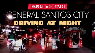 🇵🇭 General Santos City Night Drive | Beautiful Lights & Peaceful Roads of Gensan
