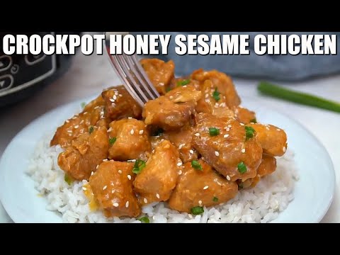 How to Make Slow Cooker Honey Sesame Chicken - Sweet and Savory Meals
