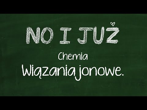 Wiązania jonowe, Wiązanie jonowe. Jony - kationy i aniony. Tworzenie wiązań jonowych.