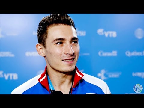 David Belyavskiy (RUS) Interview - 2017 World Championships - Pommel Horse Final