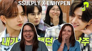 ENHYPEN | Heeseung & Jay on Ssulply : Am I the teenage heroine in this life? REACTION