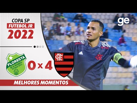 Gols e lances de Floresta x Flamengo