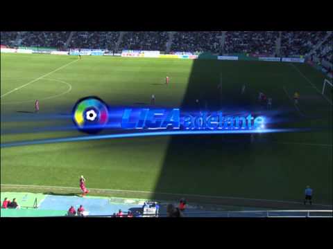 La Liga | Gol de Canella (1-1) en el Córdoba CF - Sporting de Gijón | 09-12-2012 | J17