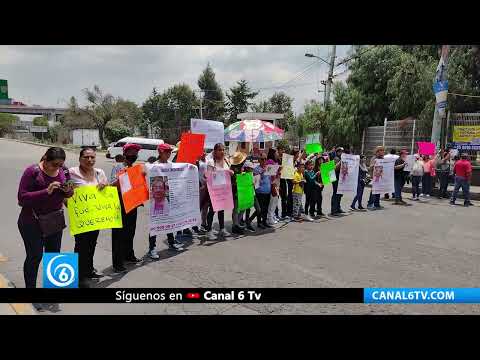 Video: Bloquean carretera federal México - Cuautla por desaparición de Brenda Lissette en Ixtapaluca