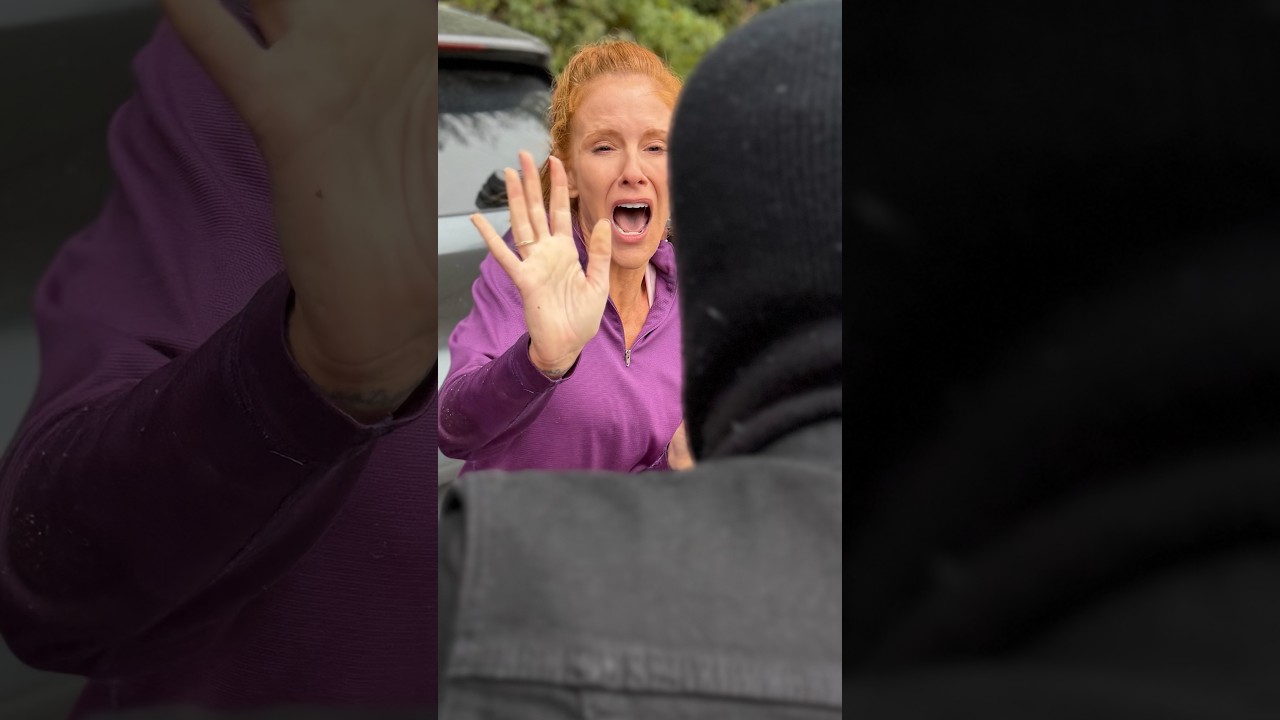 When Libby gets mugged!