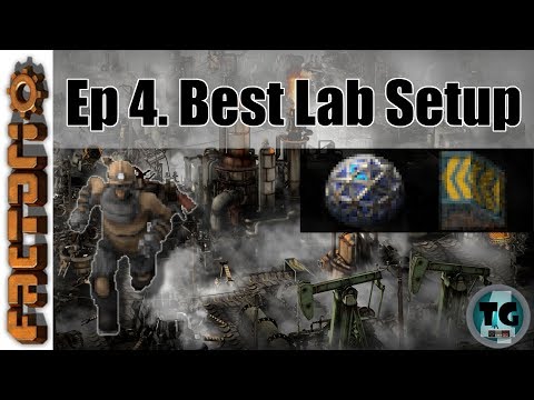 Factorio Tutorials: Ep4 Lab Setups