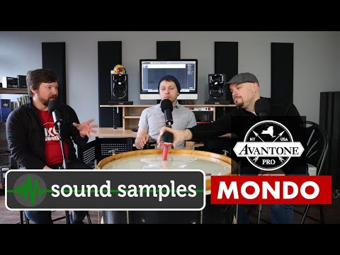 Avantone Mondo Kick Drum Mic Sound Samples
