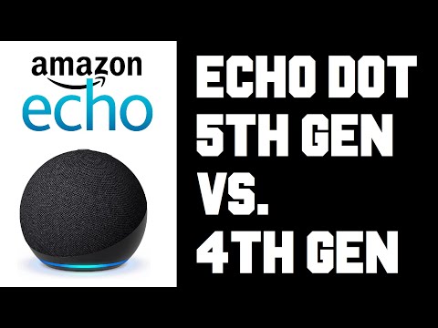 What's The Difference Between Echo Dot 5th Gen and Echo Dot 4th Gen? Echo Dot 5th Gen vs. 4th Gen