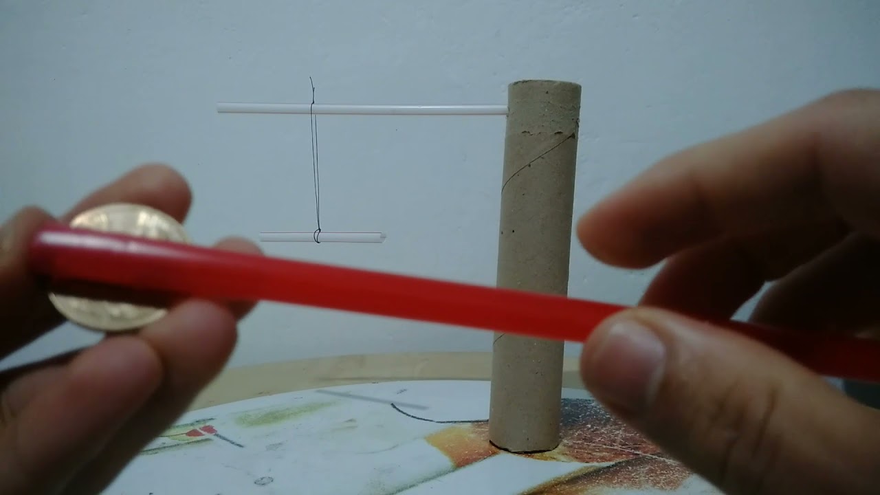 Experimento eletrização por contato