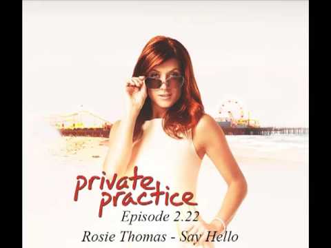Rosie Thomas - Say Hello