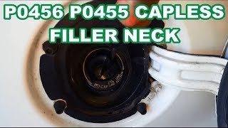 P0456 CAPLESS FILLER NECK REPLACEMENT 2010 Ford Explorer f150 f250 fuel