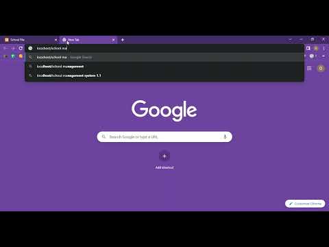 School Student Record File Management System in PHP Application Projects