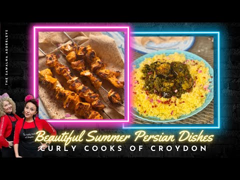 Curly Cooks of Croydon - Beautiful Summer Persian (Iranian) Dishes (served al fresco) #23